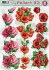 588 Rode bloemen