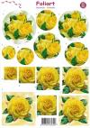 695 gele rozen